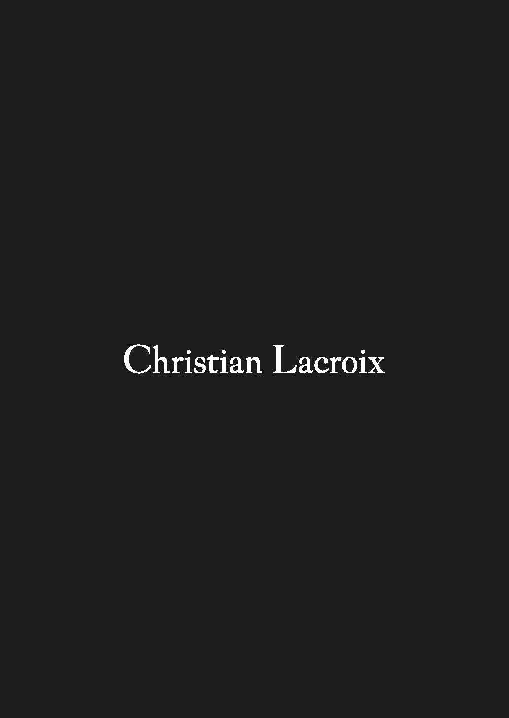 Cristian Lacroix 2024